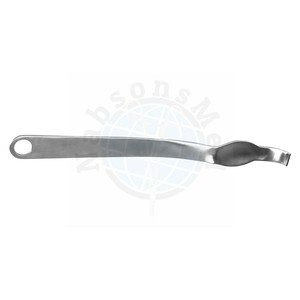 Écarteur de voile iliaque NABSONS MED en acier inoxydable, instrument chirurgical orthopédique manuel auto-serrant pour os pelviens - Product Image 1