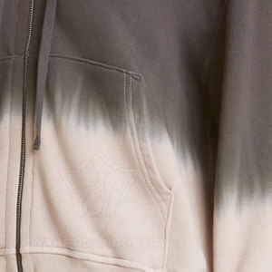 Sudaderas con capucha y cremallera de manga larga para mujer, ropa exterior informal, ropa urbana ligera, proveedor de etiquetas privadas personalizadas, sudaderas con capucha y cremallera de moda para mujer - Product Image 5