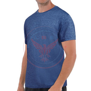 T-shirts de sport pour hommes, dernière tendance, coupe ajustée, polyester/coton, respirants, séchage rapide, écologiques - Vente en gros - Product Image 5