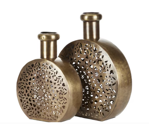 Jarrón de Hierro Hecho a Mano al por Mayor y Maceta Decorativa con Diseño Costero para Bodas y Decoración del Hogar en Pascua - Product Image 3