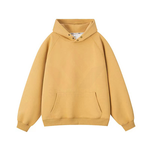 Sudadera con Capucha Negra para Hombre, Corte Regular, Felpa Francesa, Estilo Casual, Diseño con Bolsillo Frontal con Estampado de Camuflaje, Otoño, 100% Algodón - Product Image 5