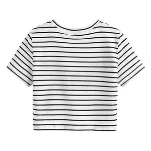 T-shirts pour femmes, écologiques, de haute qualité, col en V compressé, manches courtes, coupe régulière, respirants, séchage rapide, teinture unie - Product Image 2