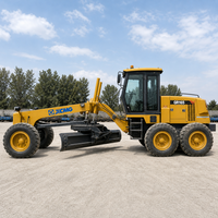 Niveleuse à moteur GR165 d'occasion pour la construction routière
