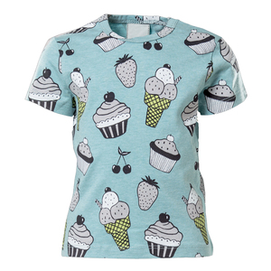 เสื้อยืดเด็กผู้ชาย แขนสั้น ผ้าฝ้ายลำลอง เสื้อผ้าเด็ก สวมใส่สบาย เสื้อฤดูร้อน ขายส่ง เสื้อผ้าเด็กผู้ชายสำหรับใส่ทุกวัน - Product Image 1