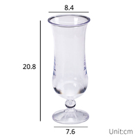 [Holar] Verre à vin en plastique en forme de tulipe fabriqué à Taïwan pour les fêtes d'été, les apéritifs, les anniversaires, les mariages et les événements
