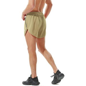 Shorts de jogging pour hommes de qualité supérieure, respirants, taille mi-haute élastique, longueur genou, pour la gym et l'entraînement - Product Image 3