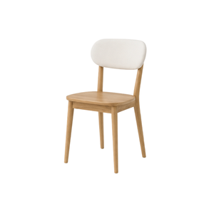 Ensemble de salle à manger rond en teck écologique de luxe ARTERRA, table moderne avec chaises à dossier rembourré, polyvalent pour la maison et la villa - Product Image 3