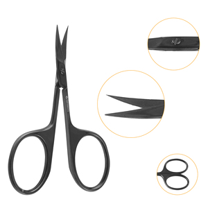 Tijeras para Cutículas Curvas de Acero Inoxidable de Alta Calidad, Ecológicas, Duraderas, con Cuchillas Afiladas, para Manicura, Stahlmann Pro - Product Image 3