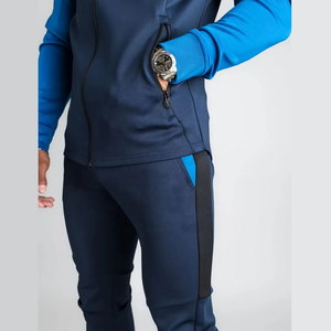 Ensembles de survêtements personnalisés pour hommes grandes tailles, 2 pièces, respirants, à séchage rapide, pour l'entraînement et le jogging, pour adultes - Product Image 3