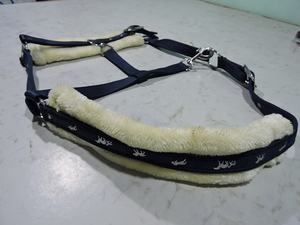 Cuello de cabeza de cinta de caballo Halter acolchado de visón ultra suave último diseño con características duraderas disponible a precio mayorista en India - Product Image 5