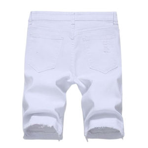 Pantalones Cortos de Mezclilla para Hombre a Precio de Fábrica, Corte Slim Casual, Lavados, con Bolsillos, Colección de Moda Urbana - Product Image 2