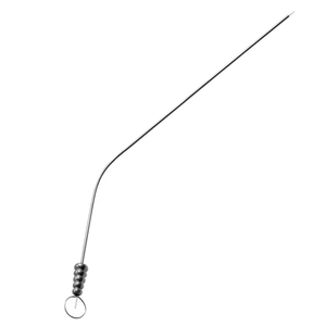 Tube d'aspiration Yasargil Premium en acier inoxydable, poignée micro-chirurgicale avec orifice de contrôle du vide, certifié CE ISO - Product Image 4