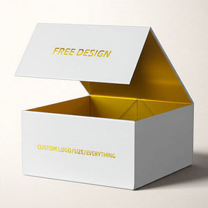 OEM Custom Logo Collapsible Folding Rigid Paper <b>Gift</b> <b>Box</b> Luxury <b>Magnetic</b> Closure Packaging - Product Image 2