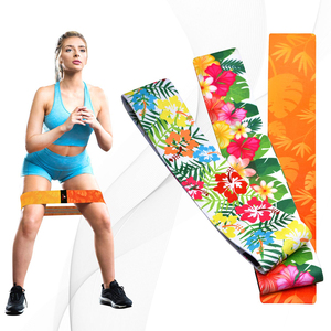 Bandes de Résistance en Tissu Personnalisées pour les Fessiers – Boucles d'Entraînement pour Hanches, Squats, Exercices des Jambes, Fitness, Gym et Entraînement à Domicile - Product Image 1