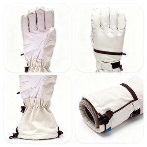 Blue Waterproof <b>Ski</b> <b>Gloves</b> <b>for</b> Men <b>Women</b> Winter Snowboarding Full Finger Thermal Winter Outdoor Activities Unisex - Product Image 4