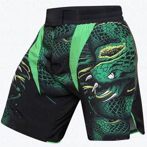 Best Quality Low Price Custom MMA Fight <b>Shorts</b> Men <b>Grappling</b> Boxing Breathable Quick Dry Stretch Spandex/Polyester OEM Printed - Product Image 6