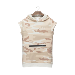 High Quality Vests <b>Sleeveless</b> Tops Gym Men Workout <b>Hoodie</b> Tank Fitness Sports Wear Vest <b>Sleeveless</b> Hoodies With Zipper Pocket - Product Image 2