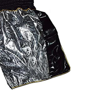 Pantalones Cortos de Muay Thai para Hombre de Alta Calidad al por Mayor, Lisos, Elásticos, para Lucha, MMA, Kick Boxing, Muay Thai, con Bordado de Cuero Personalizado - Product Image 4