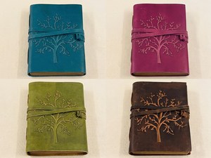 Journal en cuir Arbre de Vie fait main, carnet de notes vintage en cuir gaufré, idéal pour les voyages et l'écriture, cadeau de remise de diplôme pour hommes et femmes - Product Image 3
