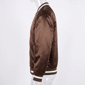 Chaqueta Bomber de Invierno en Oferta, Unisex, de Alta Calidad, Personalizable, con Cuello Alto, Impermeable y de Secado Rápido, Chaqueta Deportiva Informal - Product Image 3