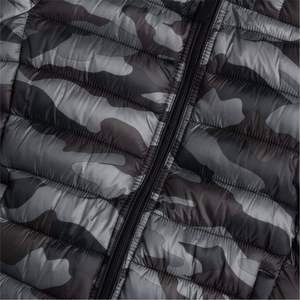 Chaqueta de plumón para hombre de primera calidad, con cremallera, acolchada, impermeable, cálida para invierno, personalizada, de alta calidad. - Product Image 6