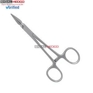 Pinzas Splinter de 5.5 Pulgadas con Punta Recta Dentada, Instrumento Quirúrgico de Acero Inoxidable Alemán, Pinzas de Precisión para Aplicación Médica - Product Image 5