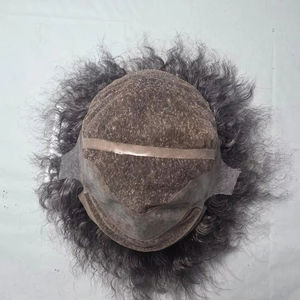 Perruque complète en cheveux humains bruts 100% naturels avec cheveux indiens bouclés Remy - Product Image 1