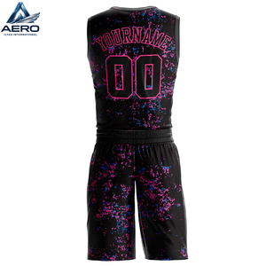 Uniformes de Baloncesto al Por Mayor, Personalizados con Color, Logotipo y Número Impresos, Ropa Deportiva para Clubes y Equipos, de Buena Venta, Lisos y sin Mangas - Product Image 2