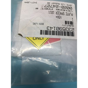 AMAT 0020-24727 PLATE, <b>SPACER</b> 101%, BRACKET, 145688 - Trusted Global Legacy Semiconductor Equipment and Parts at - Product Image 2