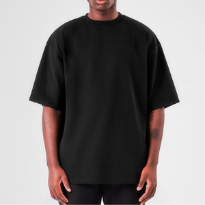 Best Selling 180 GSM Cotton Oversized T Shirt Premium Lightweight Cotton Fabric Relaxed Fit Fashion Streetwear <b>Tee</b> for Wholesale - Product Image 1