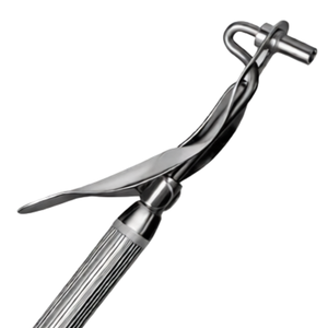 Instrumento Dental Restaurador Profesional de Acero Inoxidable, Portaamalgama Manual de Doble Extremo con Puntas Jumbo Medianas de 8 pulgadas (20.3 cm) - Product Image 3