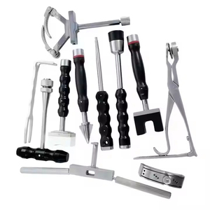 Ensemble d'instruments chirurgicaux orthopédiques professionnels 11 pièces en acier inoxydable de haute qualité pour hanches, genoux, colonne vertébrale, tibia, fémur, manuel et motorisé - Product Image 6