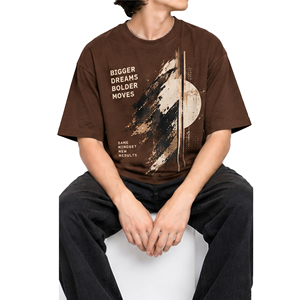 Camisetas de Hombre 100% Algodón con Estampado Gráfico, Diseño Personalizado, Cuello Redondo, Manga Corta, Estilo Casual, Moda Urbana, OEM ODM - Product Image 1