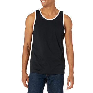 High Quality Men's Tank <b>Top</b> New Arrival <b>Plus</b> <b>Size</b> Customizable Breathable Quick Dry Design - Product Image 1