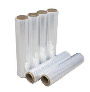 H&D STF1 Clear LLDPE Multiple Extrusion Smooth Stretch Film Roll Protective Packaging Plastic <b>Wrap</b> for <b>Pallet</b> Wrapping - Product Image 1
