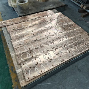 Hojas de placa de cobre cortadas con precisión de uso industrial Tipo de aguja - Product Image 5