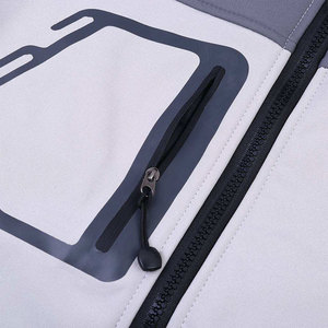 Top Quality <b>Men</b> Hiking Softshell Customized Logo Working <b>Jackets</b> Hunting Zipper Pocket Waterproof Outwear Softshell <b>Jackets</b> - Product Image 6