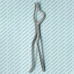 Forceps de désimpaction maxillaire Rowe de haute qualité, droit, manuel, en acier inoxydable, instrument de chirurgie orale maxillo-faciale certifié CE - Product Image 6