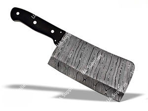 Couteau de cuisine professionnel en acier Damas fait main de qualité supérieure, hachoir à viande et légumes, couteau de chef, vente en gros OEM/ODM - Product Image 3