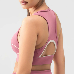 Sujetador deportivo transpirable y ecológico de soporte medio para mujer, ideal para el gimnasio y yoga. ¡Gran oferta! - Product Image 5