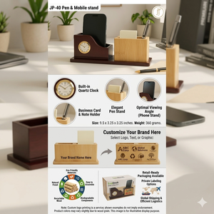 WoodLux Personalized Printing Table <b>Top</b>-Promotional Office Product for <b>Easter</b> & Halloween - Product Image 2