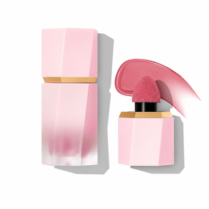 Rubor Líquido Orgánico al por Mayor |   Tinte Cremoso para Mejillas a Base de Hierbas con Logotipo Personalizado |   Maquillaje Facial Vegano de Larga Duración, Acabado Dewy, Resistente al Agua - Product Image 1