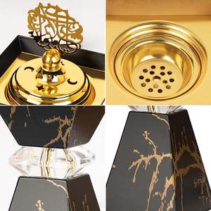 Premium Decorative <b>Bakhoor</b> Incense Burner for Arabic <b>Oud</b> Chips Luxury Home Interior Hotel Lobby - Product Image 2
