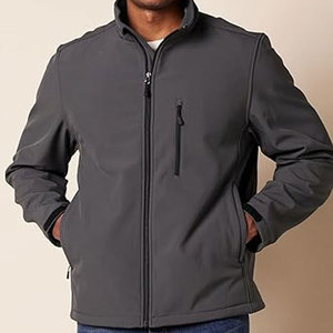 Vestes softshell pour hommes, sport décontracté, logo personnalisé, vêtements de sport pour hommes, vestes de camping en plein air, veste softshell imperméable pour hommes - Product Image 4