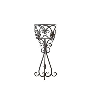 Support de plantes rond en métal de grande qualité, pour intérieur, extérieur, jardin, balcon, support de pot de fleurs en fer, étagère de présentation, à prix avantageux - Product Image 6