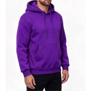 Sweat-shirts tendance pour hommes, séchage rapide, tissu polaire 100% coton, vêtements décontractés, sweats à capuche avec poche, coupe classique - Product Image 6