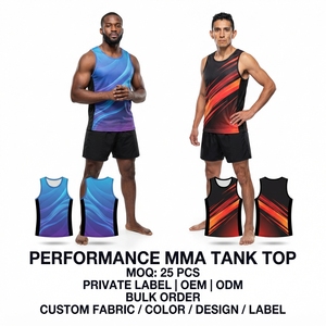 Camiseta Deportiva MMA Personalizada Unisex, Sublimada, sin Mangas, Ligera, para Entrenamiento - Product Image 5
