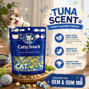 Nourriture pour chats OEM à la catnip naturelle |   Croquettes Premium pour les Marques Internationales d'Articles pour Animaux de Compagnie - Product Image 6