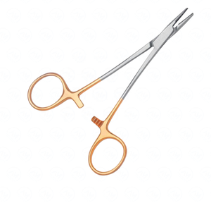 Porte-aiguilles en acier inoxydable, instruments chirurgicaux manuels de précision pour sutures, dispositifs médicaux professionnels, porte-aiguille médical - Product Image 2