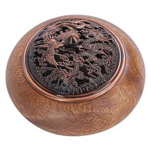 Customized Wooden Incense <b>Burner</b> Fancy Carbine Design Wood Incense Holder Cheap Price Handmade Home Decor Wooden Incense Holder - Product Image 5